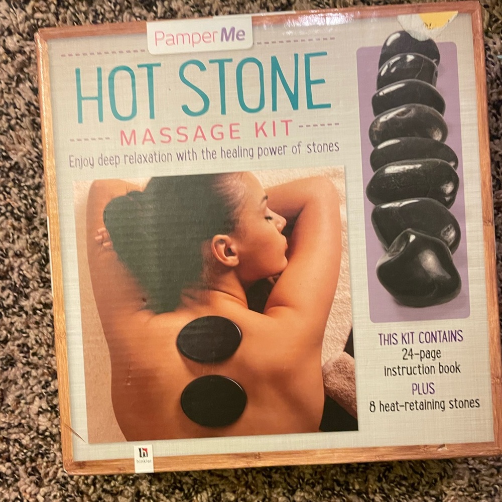 Hot stone massage kit
